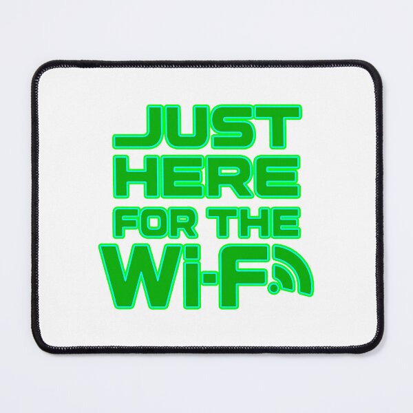 Item preview, Just Here for WiFi – Funny Internet Lover Design for Teens / Gamers designed and sold by GiggleBear.