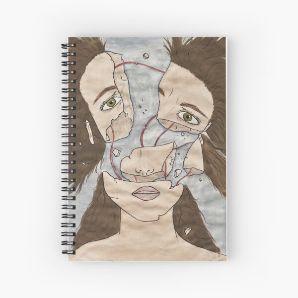 Iris - Surreal Realization Spiral Notebook