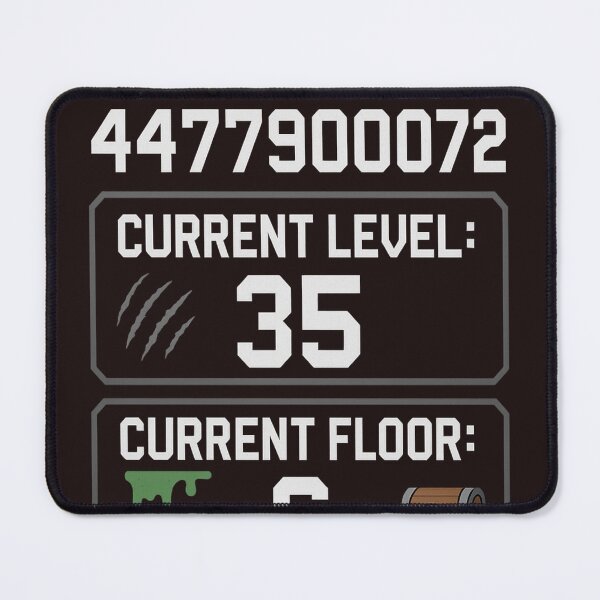 Item preview, RPG Floor Level Cat Loot Shirt | Nerdy Book Fan Gift | Gamer Merch | Crawler #447790072 Tee designed and sold by SubtleHobbies.
