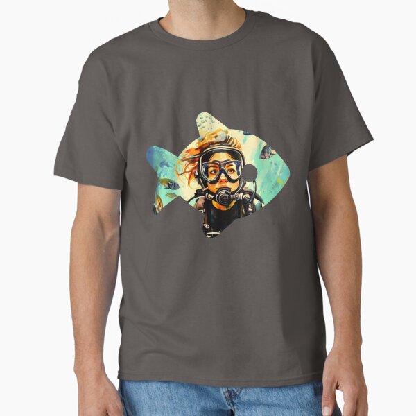 Item preview, Dive Like a Woman- scuba instructor. designed and sold by AndrewYoko.