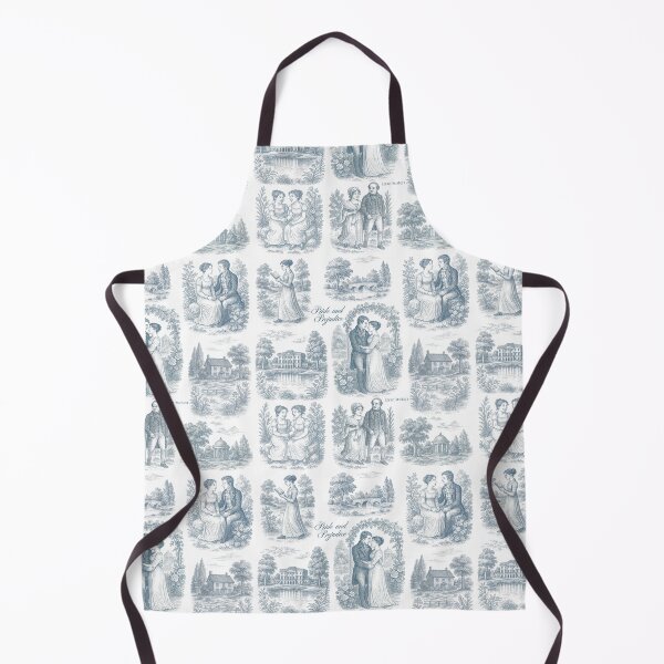 Item preview, Pride & Prejudice Toile Pattern designed and sold by StoryWovenCo.