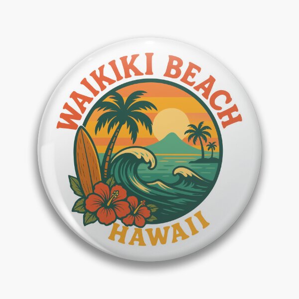 Item preview, Waikiki Beach – Hawaii designed and sold by VelvetRoom.