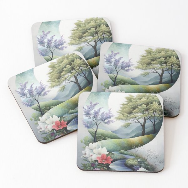 Item preview, The Crescent Moon's River Garden designed and sold by bloorose.