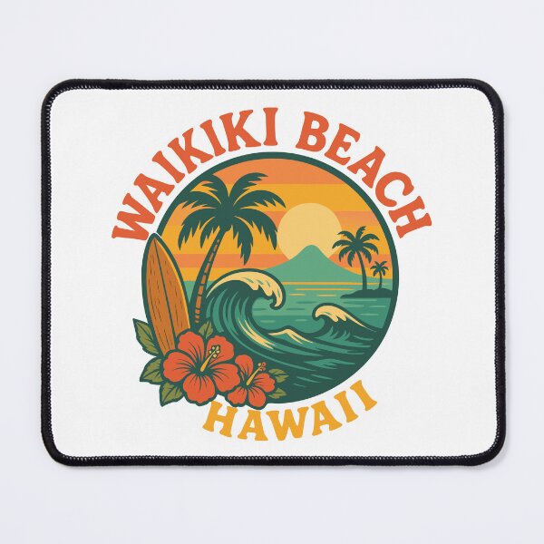 Item preview, Waikiki Beach – Hawaii designed and sold by VelvetRoom.