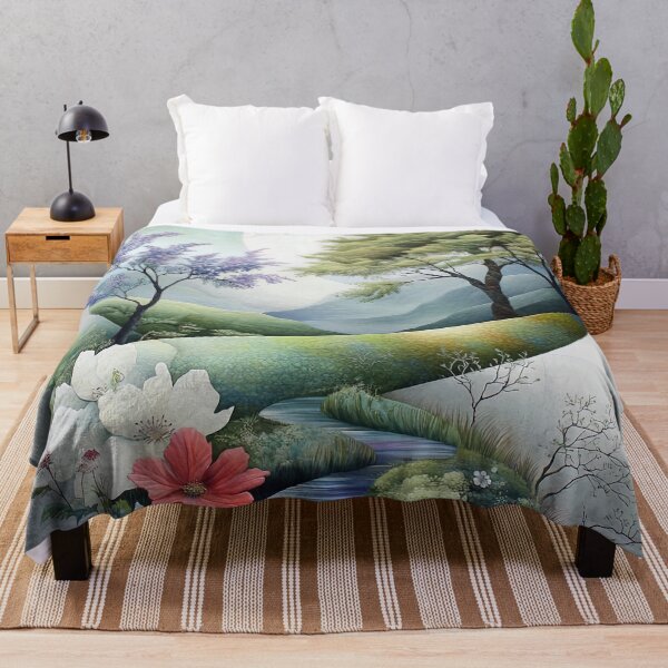 Item preview, The Crescent Moon's River Garden designed and sold by bloorose.