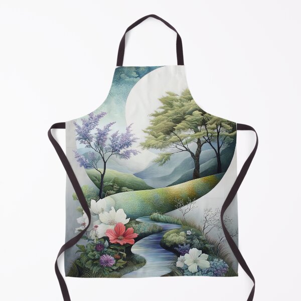 Item preview, The Crescent Moon's River Garden designed and sold by bloorose.