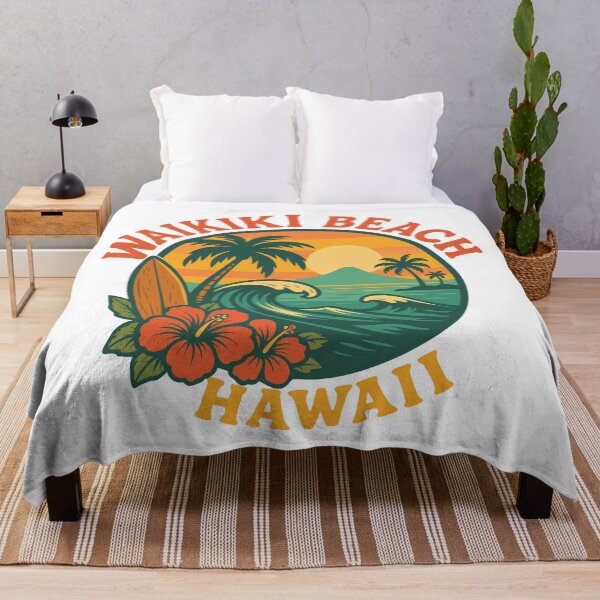 Item preview, Waikiki Beach – Hawaii designed and sold by VelvetRoom.