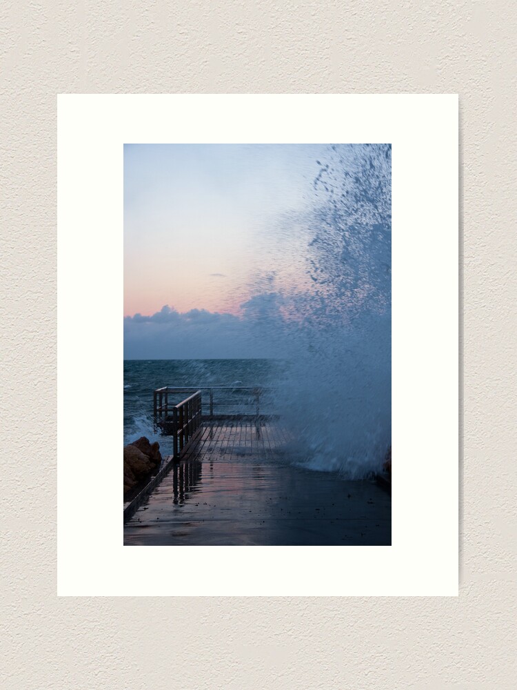 Alternate view of Watch out! You might get wet. Art Print