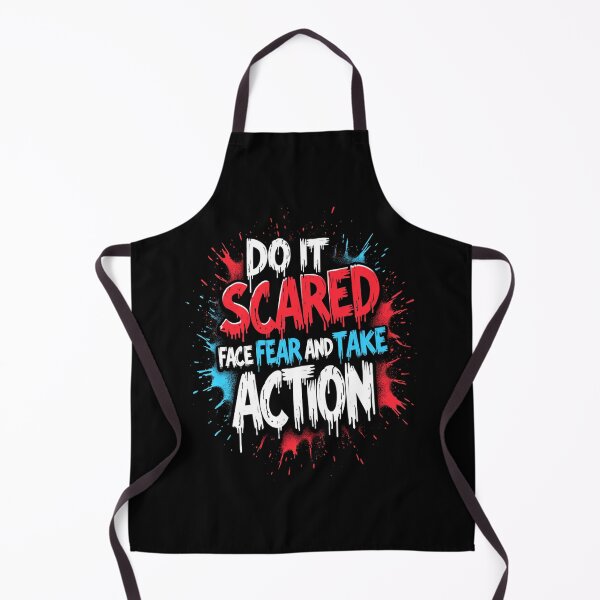Item preview, Do It Scared – Face Fear and Take Action designed and sold by HOUCHCREATOR.