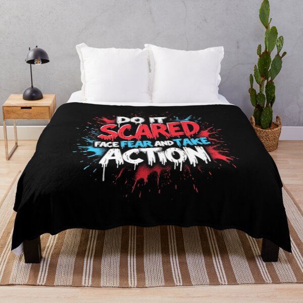 Item preview, Do It Scared – Face Fear and Take Action designed and sold by HOUCHCREATOR.