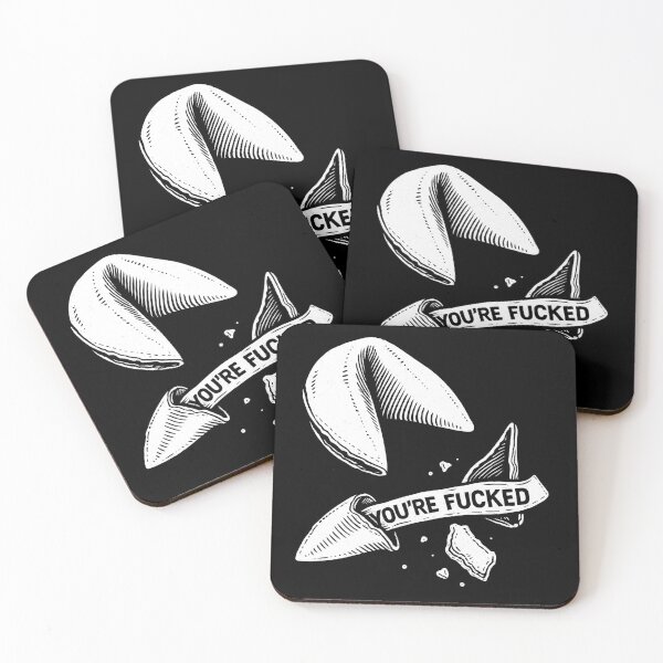 Item preview, Brutal Fortune – You’re F***ed Cookie designed and sold by Monochromaniaus.