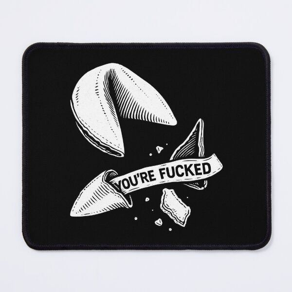 Item preview, Brutal Fortune – You’re F***ed Cookie designed and sold by Monochromaniaus.