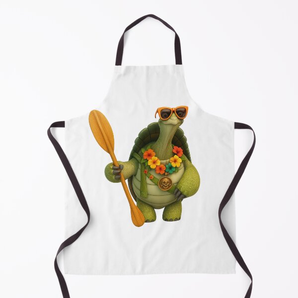 Item preview, Cool Summer Turtle in Hawaiian Style | 3D Animal Art designed and sold by NeonCore.