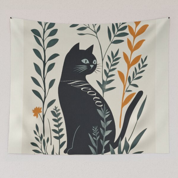 Artikelvorschau, Katze im Garten entworfen und verkauft von randynash.
