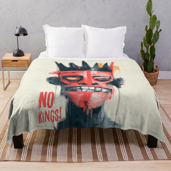 Item preview, NO KINGS Graffiti Grunge designed and sold by blackdogshop.