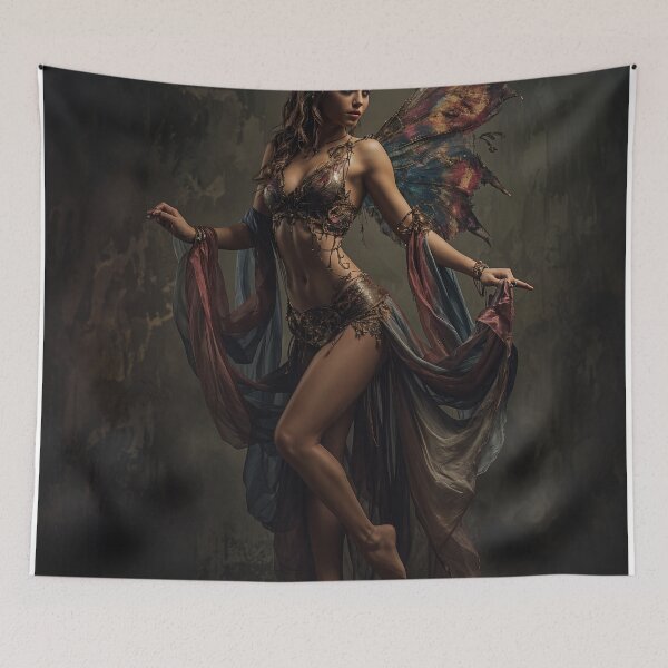 Item preview, Whispers of the Veiled Butterfly designed and sold by oanaunciuleanu.