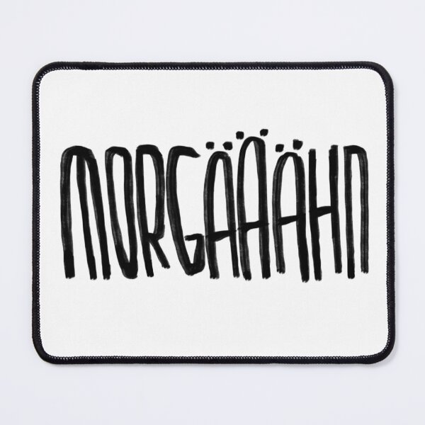 Item preview, Morning + yawn = morning, for morning grouches designed and sold by badlydrawnbabe.