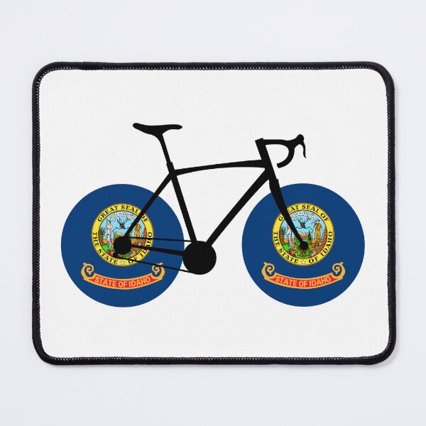 Item preview, Idaho Flag Cycling designed and sold by Esskay Designs.