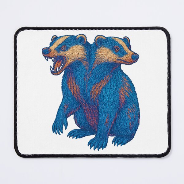 Item preview, The Fighting Badger designed and sold by SmithyLabs.