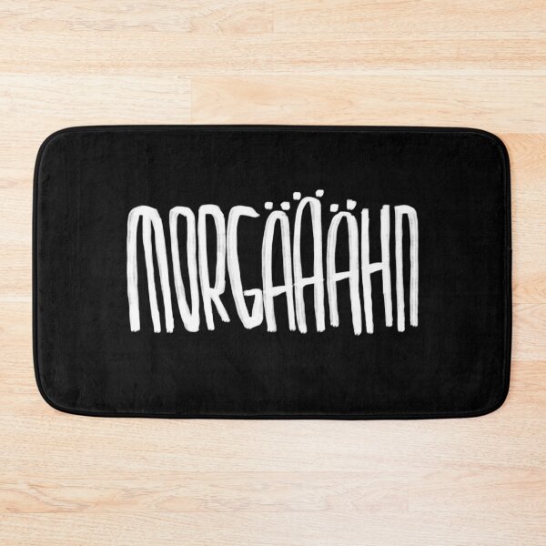 Item preview, Good morning + yawn = morning, for morning grouches designed and sold by badlydrawnbabe.