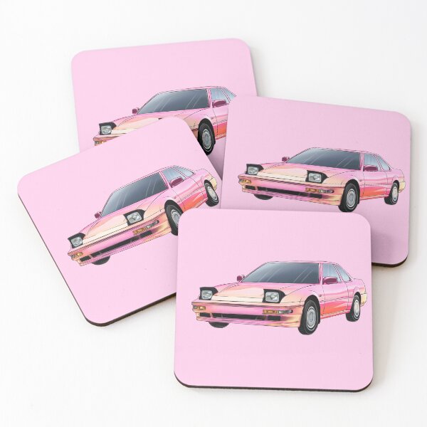 Item preview, Pink Sunset Gen 3 Honda Prelude designed and sold by Emilia's Garage.
