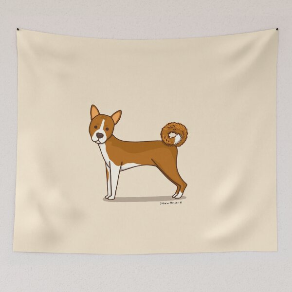 Item preview, Basenji designed and sold by julianamotzko.
