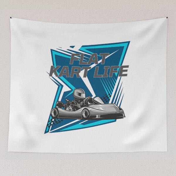 Item preview, Flat Kart Life!  designed and sold by Juiced Up Racing Co. .