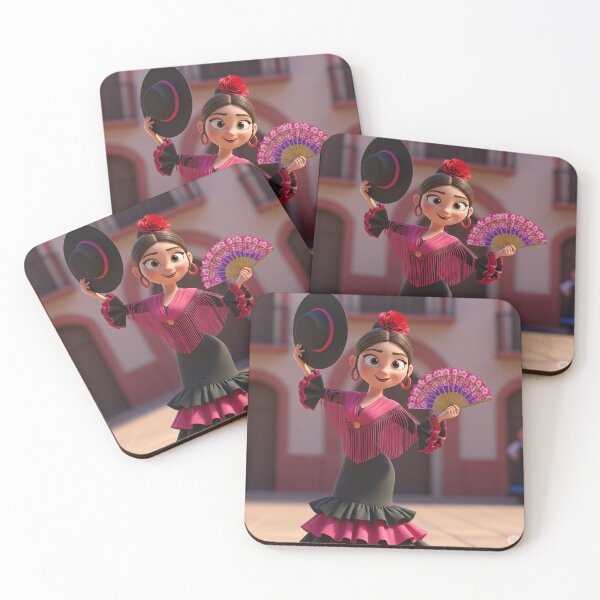 Aperçu de l'œuvre Flamenco 3D créée et vendue par RossyCreaciones.