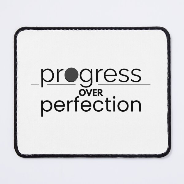 Item preview, Progress > Perfection in White designed and sold by BusiBox.