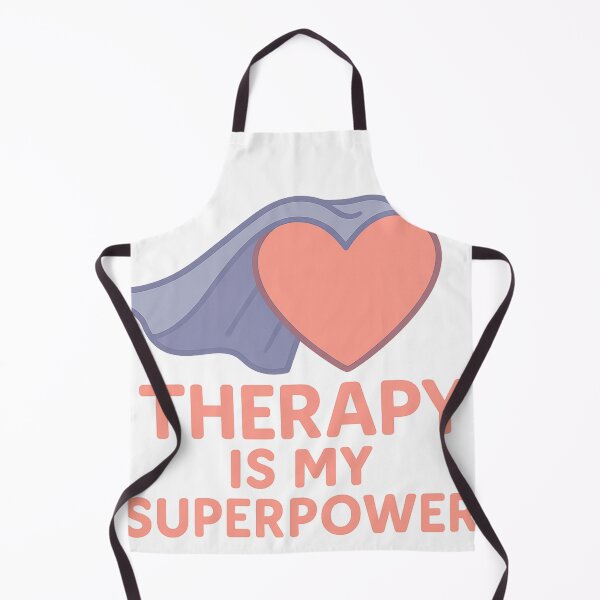 Artikelvorschau, Therapie ist meine Superkraft Wiederverwendbare Tragetasche entworfen und verkauft von TONSNAP.