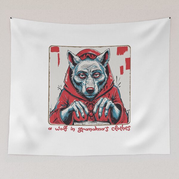 Item preview, Little Red Riding Hood and The Big Bad Wolf designed and sold by Filologica.