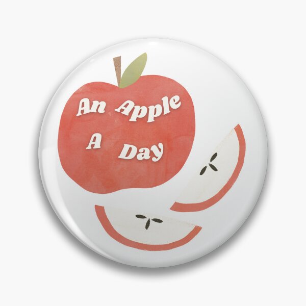 Artikelvorschau, Ein Apfel pro Tag! entworfen und verkauft von WildlyStickers.