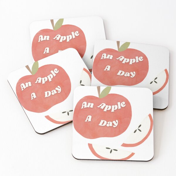 Item preview, An Apple A Day! designed and sold by WildlyStickers.