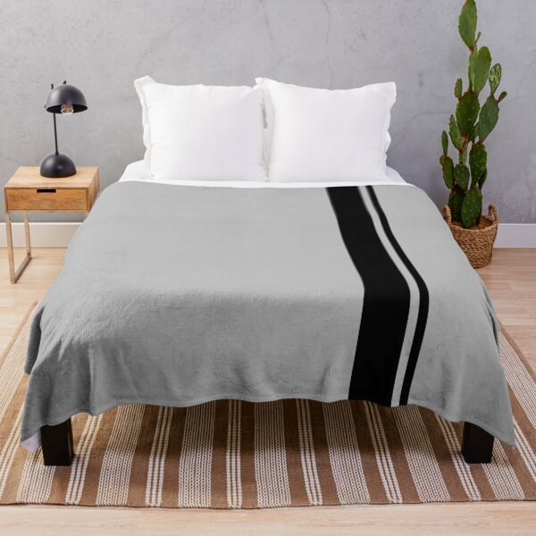 Item preview, Single Racing Stripe - Rigth Side 1 Pinstripe (Black - Light Gray) designed and sold by Racing Stripes Only.