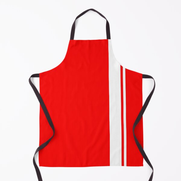 Item preview, Single Racing Stripe - Rigth Side 1 Pinstripe (White - Bright Red) designed and sold by Racing Stripes Only.