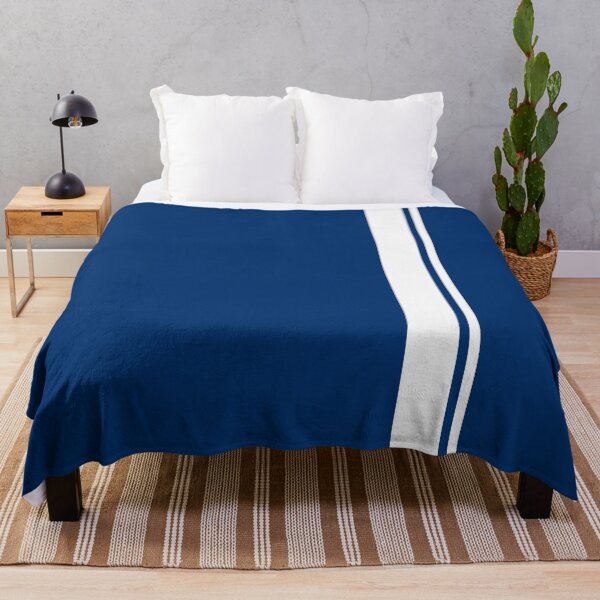Item preview, Single Racing Stripe - Rigth Side 1 Pinstripe (White - Guardsman Blue) designed and sold by Racing Stripes Only.