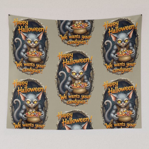 Item preview, Black Cat Gollum Style designed and sold by Atouke.