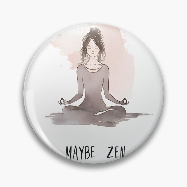 Item preview, Maybe Zen, Maybe Not designed and sold by MondeMade.