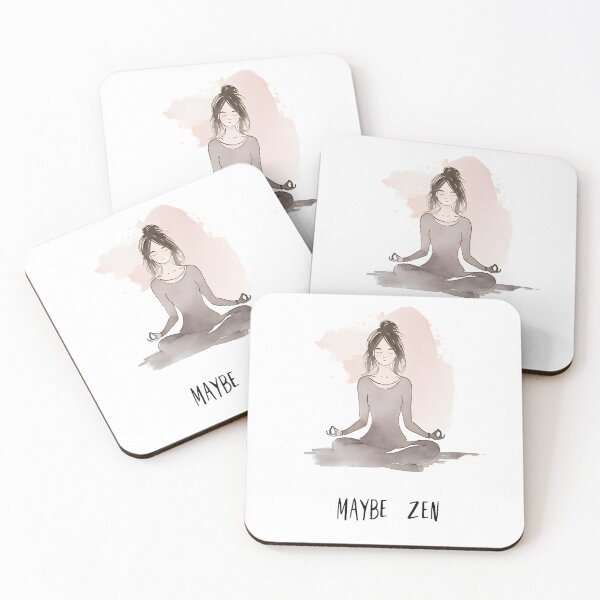 Item preview, Maybe Zen, Maybe Not designed and sold by MondeMade.