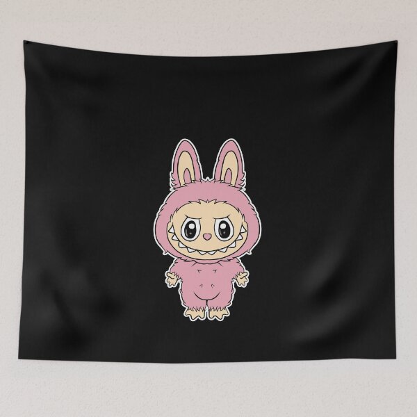 Item preview, labubus pink toys designed and sold by Blck-Acid-Devil.
