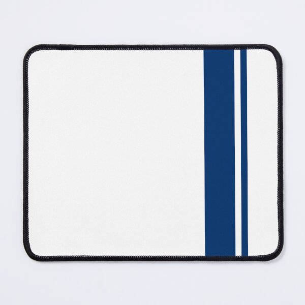 Item preview, Single Racing Stripe - Rigth Side 1 Pinstripe (Guardsman Blue - White) designed and sold by Racing Stripes Only.