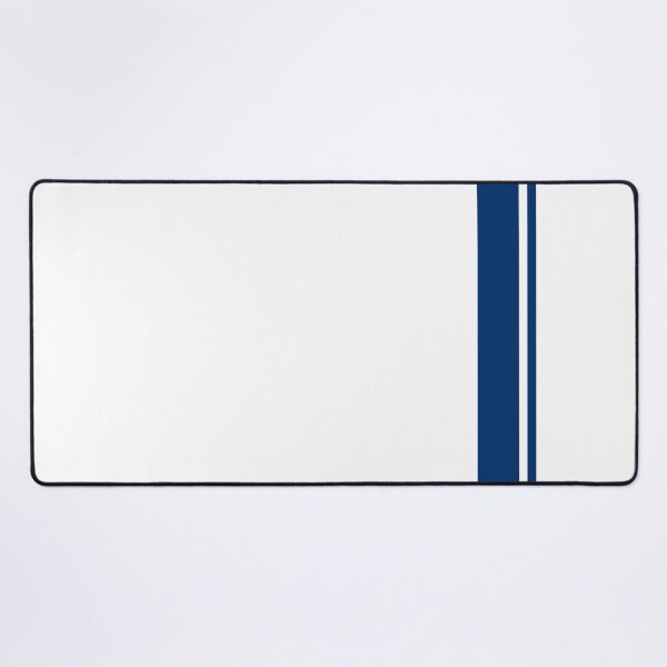 Item preview, Single Racing Stripe - Rigth Side 1 Pinstripe (Guardsman Blue - White) designed and sold by Racing Stripes Only.