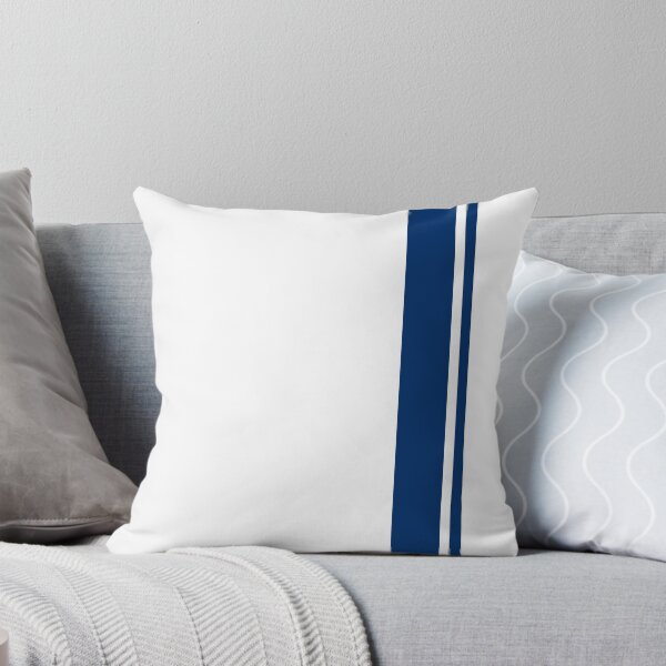 Item preview, Single Racing Stripe - Rigth Side 1 Pinstripe (Guardsman Blue - White) designed and sold by Racing Stripes Only.