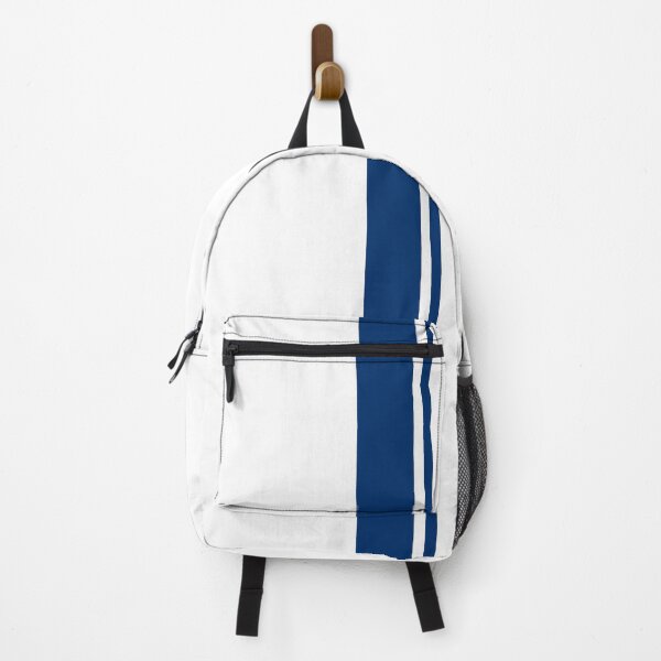 Item preview, Single Racing Stripe - Rigth Side 1 Pinstripe (Guardsman Blue - White) designed and sold by Racing Stripes Only.