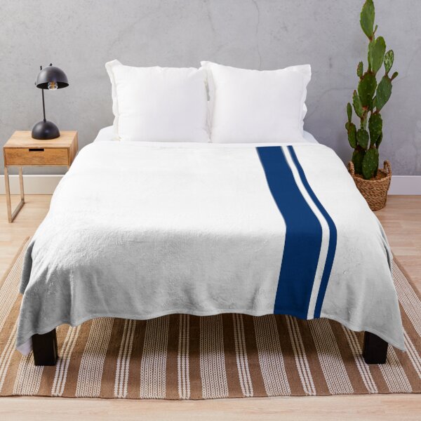Item preview, Single Racing Stripe - Rigth Side 1 Pinstripe (Guardsman Blue - White) designed and sold by Racing Stripes Only.