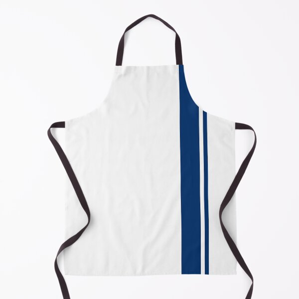 Item preview, Single Racing Stripe - Rigth Side 1 Pinstripe (Guardsman Blue - White) designed and sold by Racing Stripes Only.