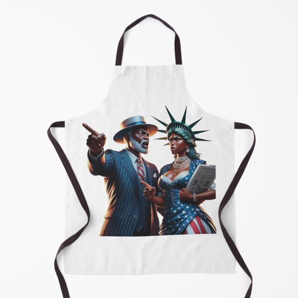 Item preview, POWER TO THE PEOPLE: UNCLE SAM & LADY LIBERY REIMAGINED designed and sold by EverMuse Studio.