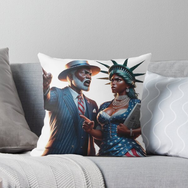 Item preview, POWER TO THE PEOPLE:  UNCLE SAM & LADY LIBERY REIMAGINED  designed and sold by EverMuse Studio.