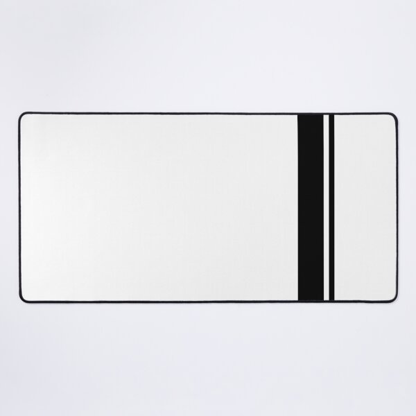 Item preview, Single Racing Stripe - Rigth Side 1 Pinstripe (Black - White) designed and sold by Racing Stripes Only.