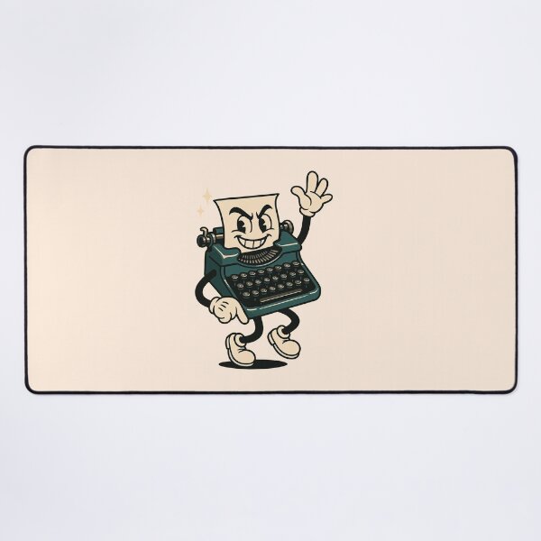 Item preview, Typewriter Tina – Vintage Cartoon Typewriter designed and sold by HoopeStylee.